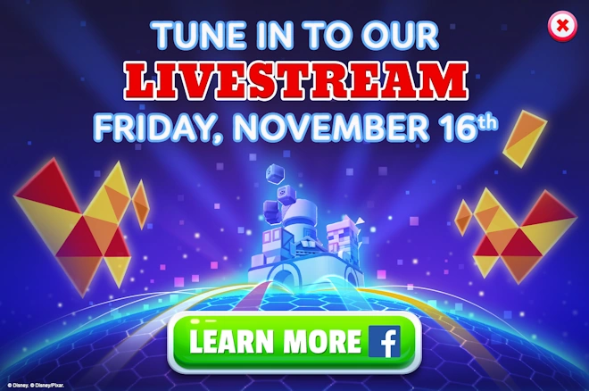 Update 25 Livestream Sweepstakes 2018