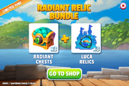 Radiant Relic Buncle (Radiant Chests + Luca Relic Tokens)