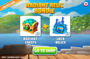 Radiant Relic Bundle (Radiant Chests + Luca Relic Tokens)