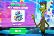 Spamley has been unlocked!