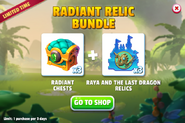 Radiant Relic Buncle (Radiant Chests + Raya and the Last Dragon Relic Tokens)