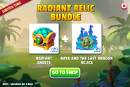 Radiant Relic Bundle (Radiant Chests + Raya and the Last Dragon Relic Tokens)