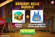 Radiant Relic Bundle (Radiant Chests + The Hunchback of Notre Dame Relic Tokens)
