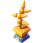 Big Hero 6 themed gold trophy