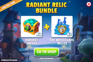 Radiant Relic Bundle (Radiant Chests + The Aristocats Relic Tokens)