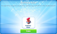 Me-striking gold-25-prize