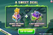 A Sweet Deal (Winnie the Pooh Hat Stand + Maleficent Coins) (WTP TC)