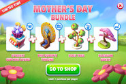 Mother's Day Bundle (The Queen's Throne + Sparkly Cupcake Stand + Rose Tree + Blossom Bench)