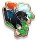Highland Rider Pin