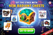 Radiant Chests Promotion