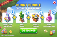 Bunny Bundle (Bunny Ears Hat Stand + Hare Shrub + Flower Planter + Bunny Balloon Stand)