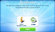 Striking Gold #43 reward