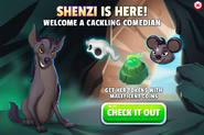 Shenzi is here!