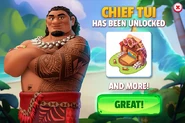 Chief Tui has been unlocked!