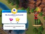 It's actually kind of nice being back in the field.