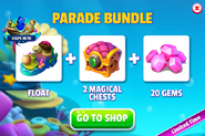 Finding Nemo Parade Bundle (Finding Nemo Float + Magical Chests + Gems)