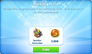 Striking Gold #21 reward