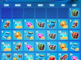 Daily Rewards Calendar/2022