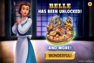 Belle has been unlocked!