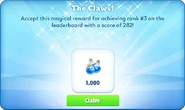 Me-the claws-3-prize.png (290 KB) Leaderboard 1 Reward