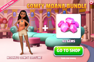 Moana Comfy Costume Promotion