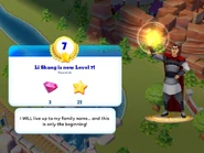 I WILL live up to my family name... and this is only the beginning!