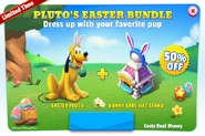 Pluto's Easter Bundle (Pluto/Easter + Bunny Ears Hat Stand) (2017-2018)
