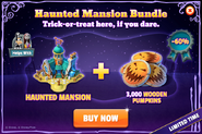 The Haunted Mansion Bundle (The Haunted Mansion + Wooden Pumpkins)