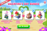 Valentine's Day Bundle (Valentine's Day Planter + Rose Stand + Romantic Table + Cupcake Stand) (2023)