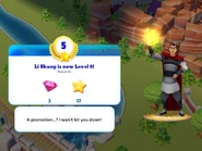 A promotion...? I won't let you down!