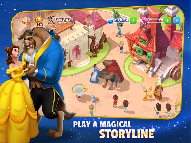 Play a magical storyline