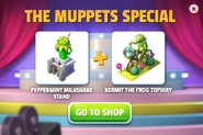 The Muppets Special (Peppermint Milkshake Stand + Kermit the Frog Topiary)