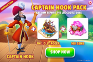 Captain Hook Bundle (Captain Hook + The Jolly Roger + Gems) (Until 2019)