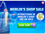 Merlin's Shop Sales