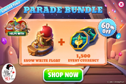 Snow White Parade Bundle (Snow White and the Seven Dwarfs Float + Grimhilde Coins)