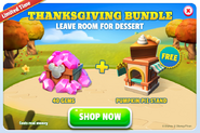 Thanksgiving Bundle (2017-2018) (Pumpkin Pie Stand + Gems)