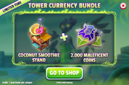 Tower Currency Bundle (Coconut Smoothie Stand + Maleficent Coins) (TLK 2 TC)