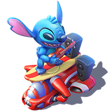 Lilo & Stitch Tropical Car Coaster 2-Pack Blue