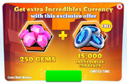 Incredibles Currency Bundle