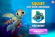 Squirt has been unlocked!