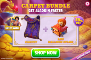 Carpet Bundle (Carpet + Abu Balloon Stand) (Aladdin Event)