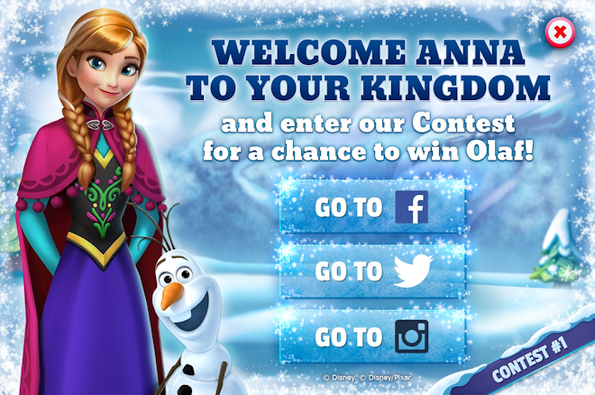 frozen movie ticket template