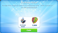 Striking Gold Mini Event prize