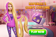 Rapunzel Comfy Costume Promotion