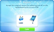 Leaderboard 1 Reward