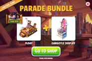 Parade Bundle (The Hunchback of Notre Dame Float + Gargoyle Display)