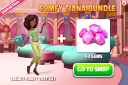 Tiana Comfy Costume Promotion