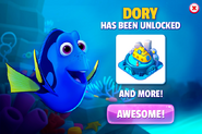 Dory has been unlocked!