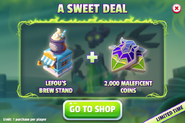 A Sweet Deal Bundle (LeFou's Brew Stand + Maleficent Coins)