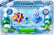 Frozen Legendary Chests Bundle (Frozen Float + Legendary Chests/Frozen Chests)